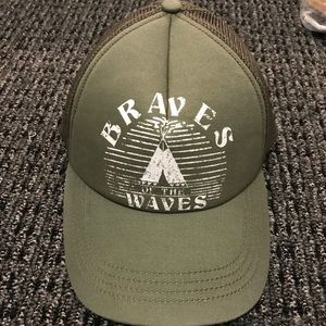 Billabong army green hat